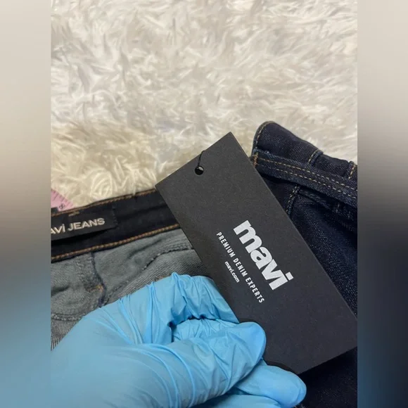 Mavi jake rinse brushed williamsburg jeans